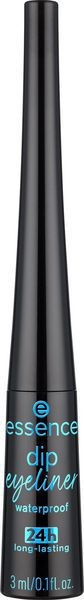essence dip eyeliner waterproof 24h long-lasting 01 black 3ml